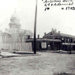 Old Aetna Foundry buildings in 1902 