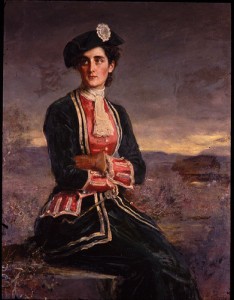 Di Vernon, as depicted by Sir John Millais in 1880