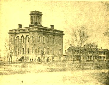 Main building at Illinois State University in Springfield (later known as “The Coffee Mill” by students at Concordia Seminary) 