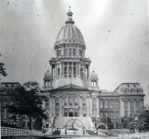 Illinois Statehouse, ca. 1880