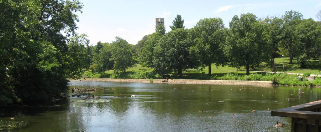 Lagoon, with carillon in background (SCHS photo)