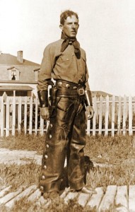 2nd Lt. Arthur Wilson while on reservation duty in the Black Hills, 1900s (N. Wilson, findagrave.com)
