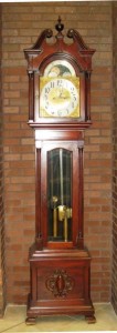 Grandfather clock from Carnegie Library (SCHS)