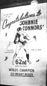 Poster for 1956 Connors tribute (Sangamon Valley Collection)