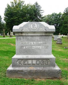 "Madame Brownie's" gravestone at Oak Ridge Cemetery (SCHS)