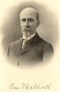 Ben F. Caldwell, 1880s
