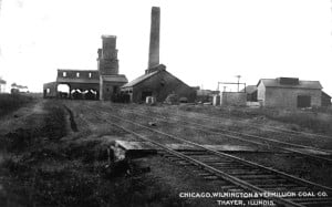 Coal mine at Thayer
