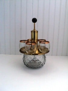 Park Sherman revolving bar set