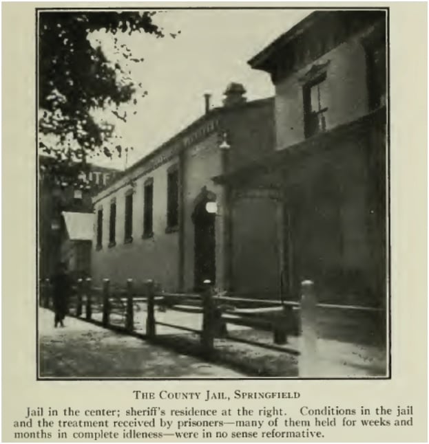 Sangamon County jail, 1914