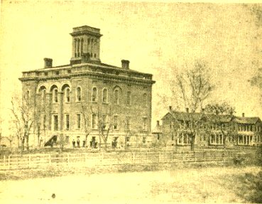 Main building at Illinois State University in Springfield (later known as “The Coffee Mill” by students at Concordia Seminary)