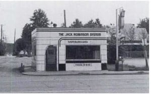 Last Jack Robinson System restaurant in Springfield, in the 600 block of South Grand Avenue East, in 1980s 