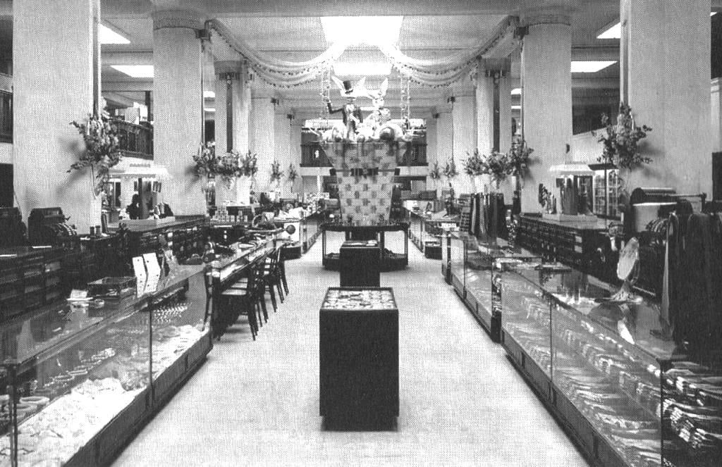 Myers Brothers Department Store, downtown Springfield (Sangamon Valley Collection)