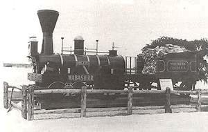 Northern Cross locomotive (Illinois State Museum)