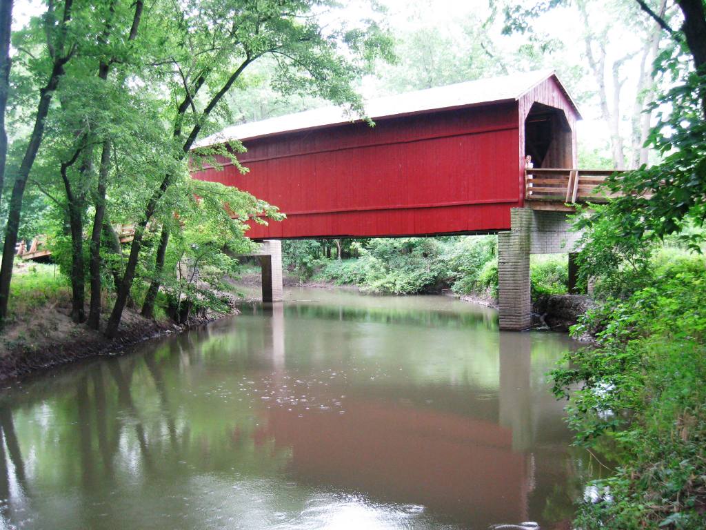 Sugar Creek Covered Bridge (SCHS photo)