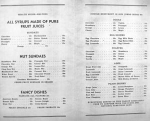 Sugar bowl menu 2