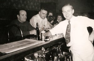 Tony Yuscius behind the bar (Joe Saputo in dark sweater)