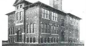 Divernon High School, erected 1912 (Illinois Glory Days)