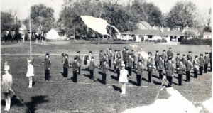 The Illiopolis High School Chorus and Marching Band won the IHSA state championship in 1960.