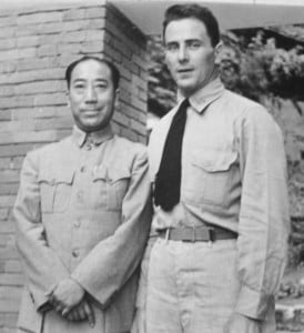 Rhule with Gen. Tai Li, head of the Nationalist Chinese secret police, in 1945.