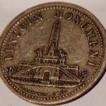 Springfield City Railway token. Springfield City became part of the Springfield Consolidated Railway Co. in 1893. (eBay)