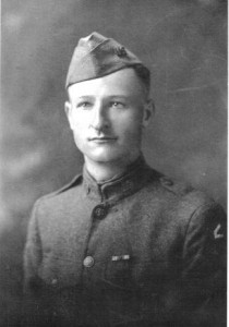 John Joseph Straukas in uniform, age 28. (Courtesy Lithuanians in Springfield)