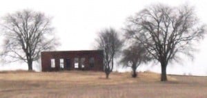 Remnant of the Sangamon County Poor Farm, 2015 (SCHS)
