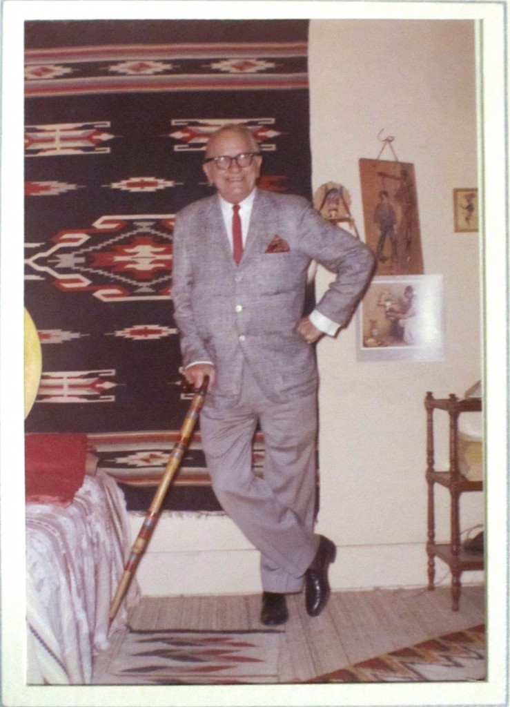 Watson in later life, still showing his love for the southwest