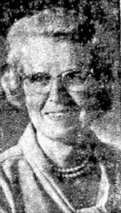 Pauline Leasman, 1972