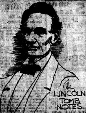The last 15-minute sketch done by Earl Owen Fay, published by the Illinois State Journal the day after he retired in 1950. (SJR)