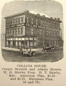 Collins Hotel, 1912