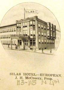 Hotel Silas, 1912