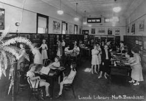 North Branch five years after the closure of North Side State Bank (Sangamon Valley Collection)