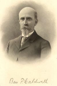 Ben F. Caldwell, 1880s