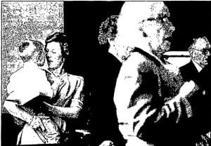 Janice Kennedy holds her son Thomas, then 3, during a church service in 1993. As of 2018, Janice Kennedy Wray was treasurer of Buffalo Hart Presbyterian Church. (Photo courtesy State Journal-Register)
