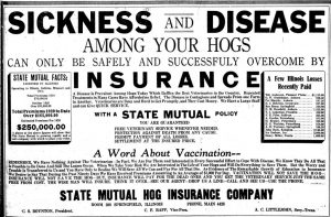 Littlejohn got his start in central Illinois by insuring hogs.